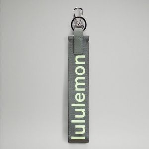 lululemon never lost keychain